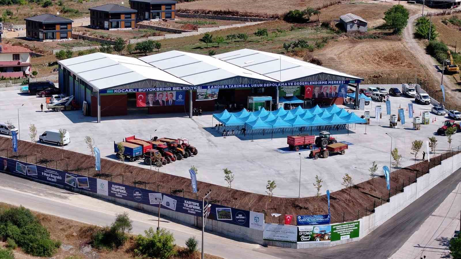 Kandıralı çiftçilerin depolama sorununa modern çözüm