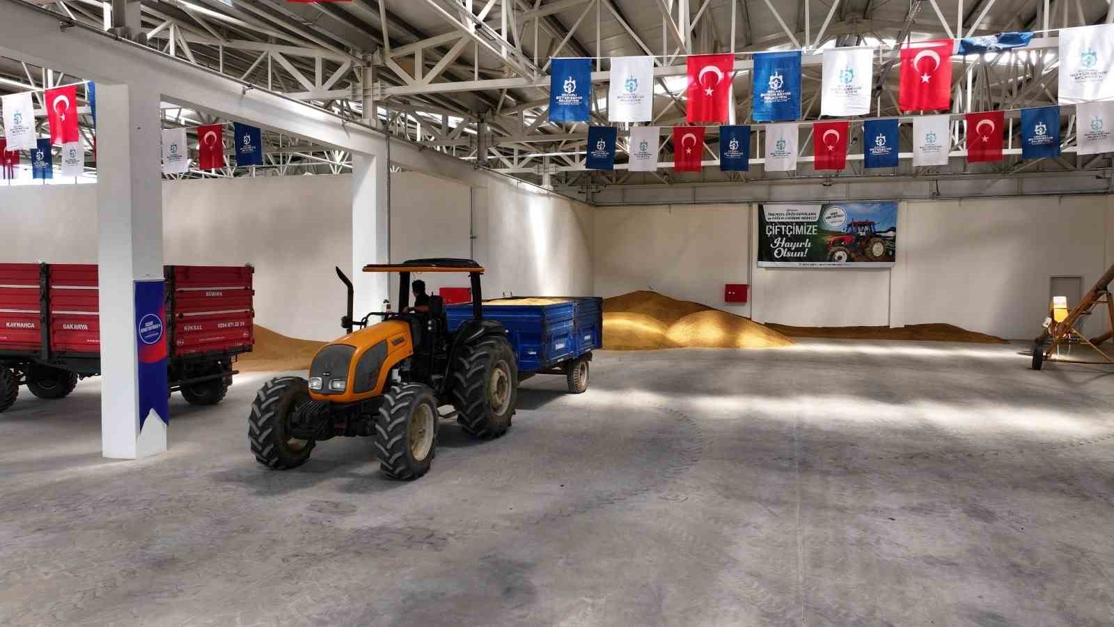 Kandıralı çiftçilerin depolama sorununa modern çözüm