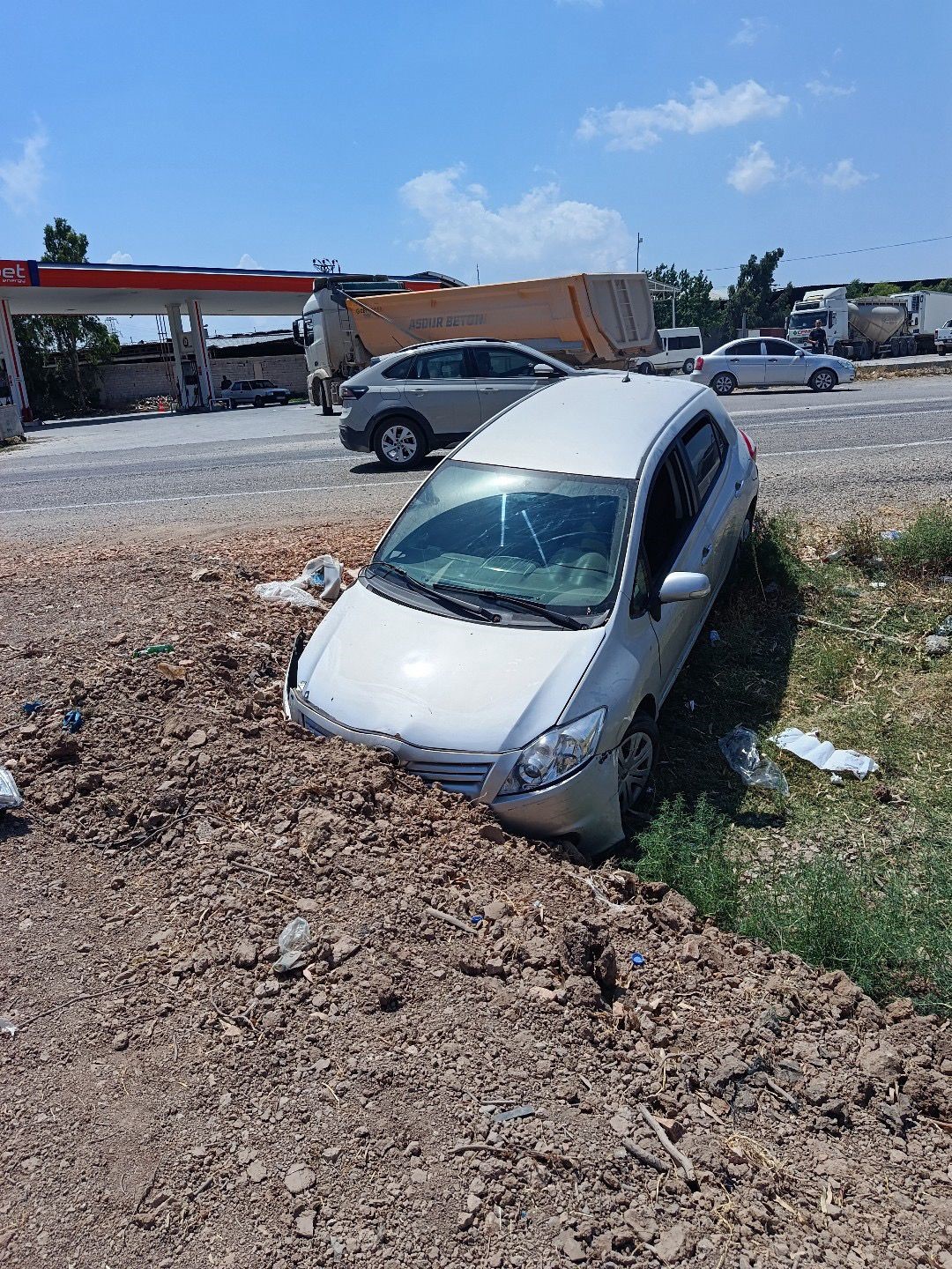 Kumlu’da trafik kazası: 1 yaralı