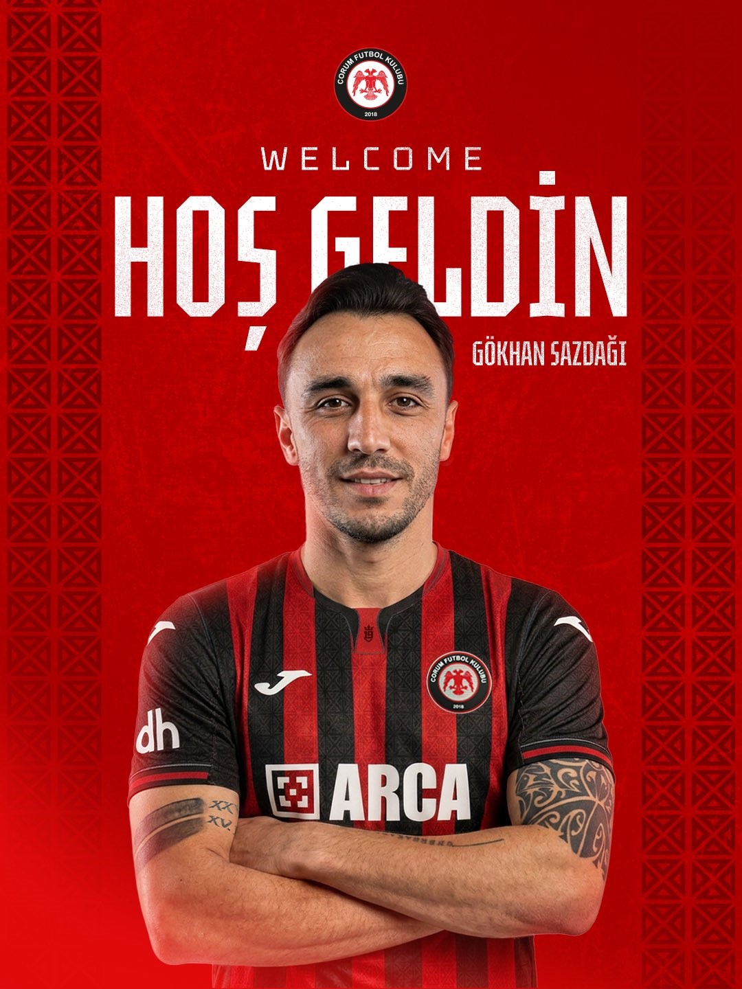 Çorum FK, Gökhan Sazdağı’nı transfer etti
