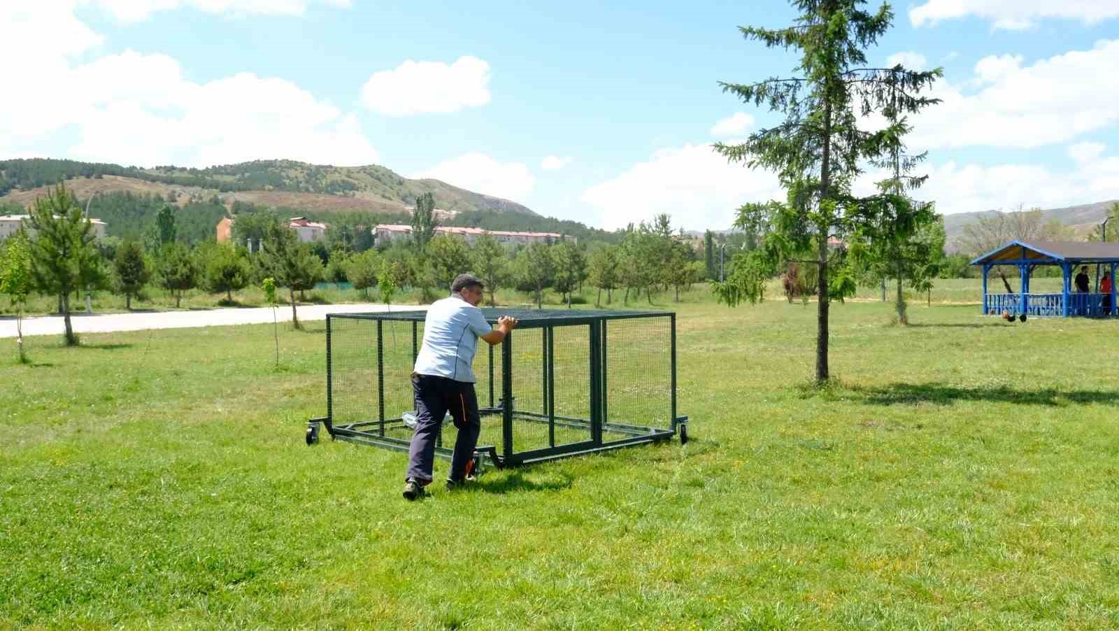 Keneyle mücadelede gezici tavuk kümesi uygulaması