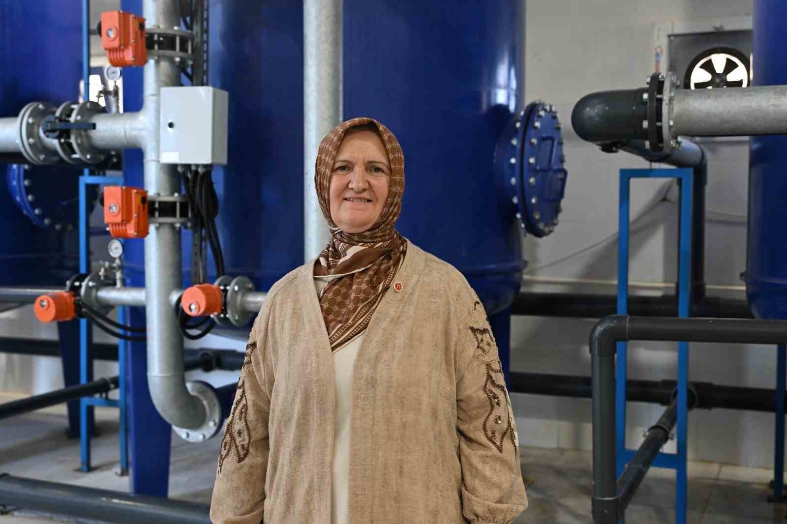 Atıl içme suyu tesisi yeniden hayat buldu