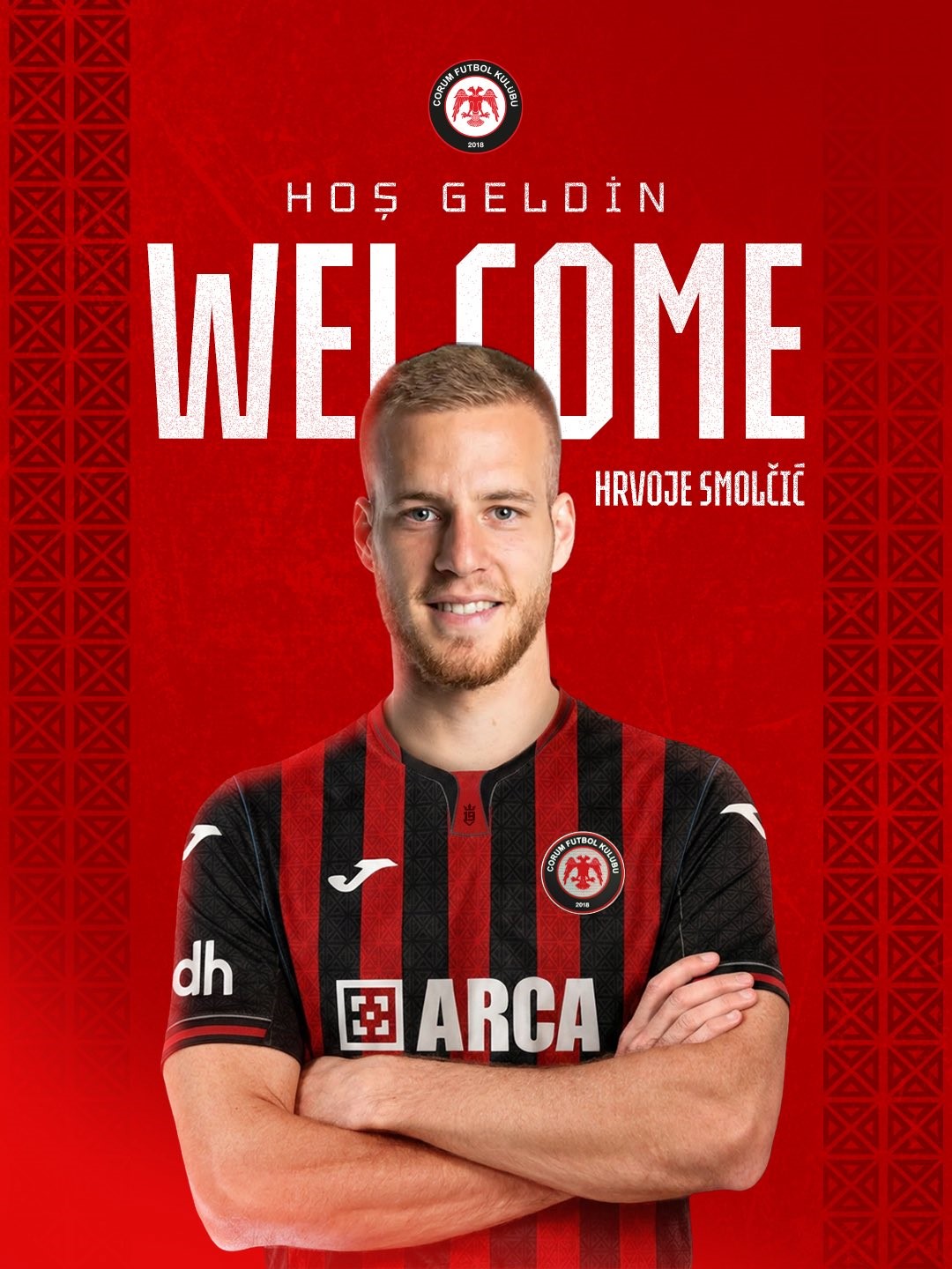 Çorum FK, Hrvoje Smolcic’i transfer etti