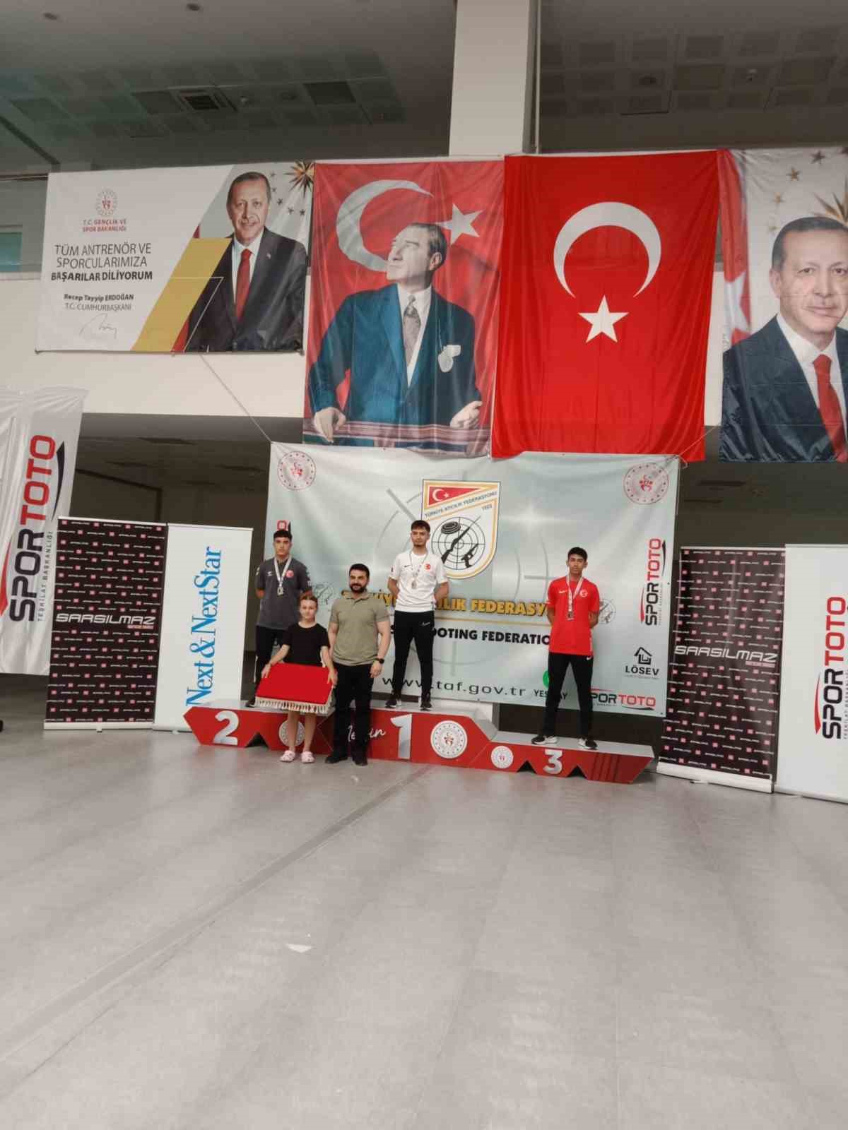 Aydınlı atıcılardan Türkiye Şampiyonası’nda madalya başarısı