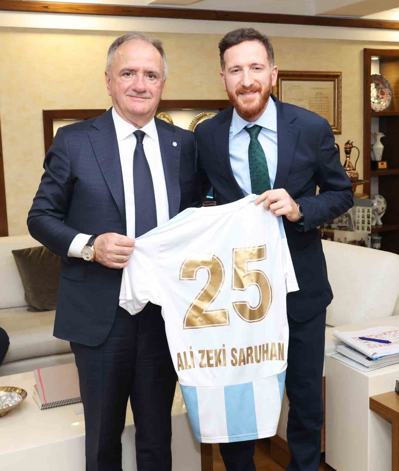 Çaykur Rizespor yönetiminden Erzurum protokolüne ziyaret
