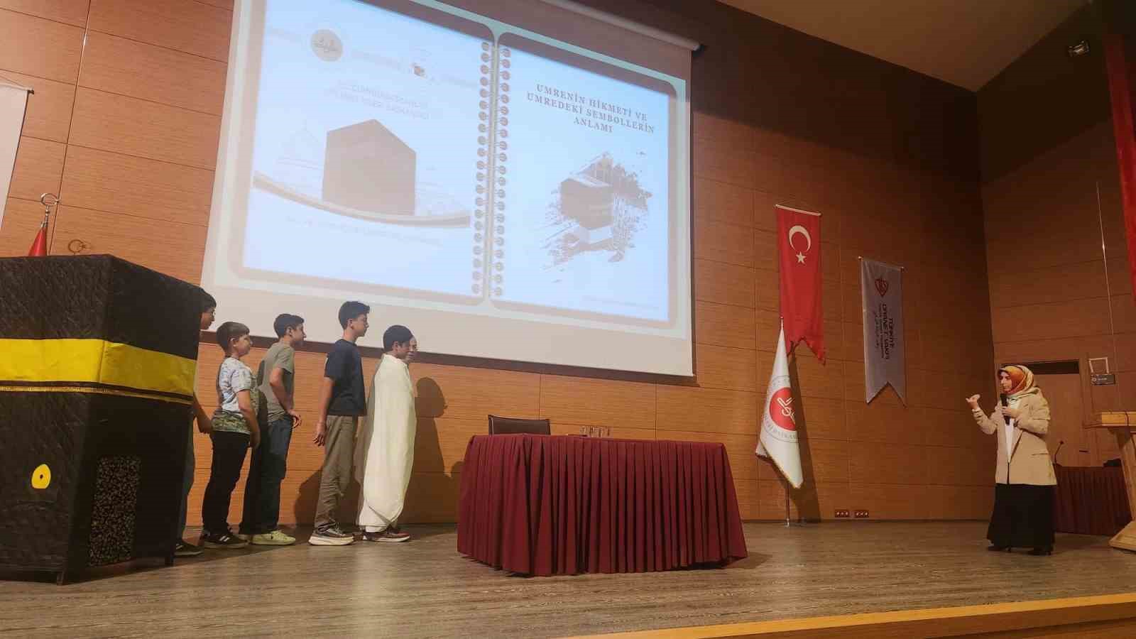 Aydın’dan 109 hafız öğrenci umre yolcusu