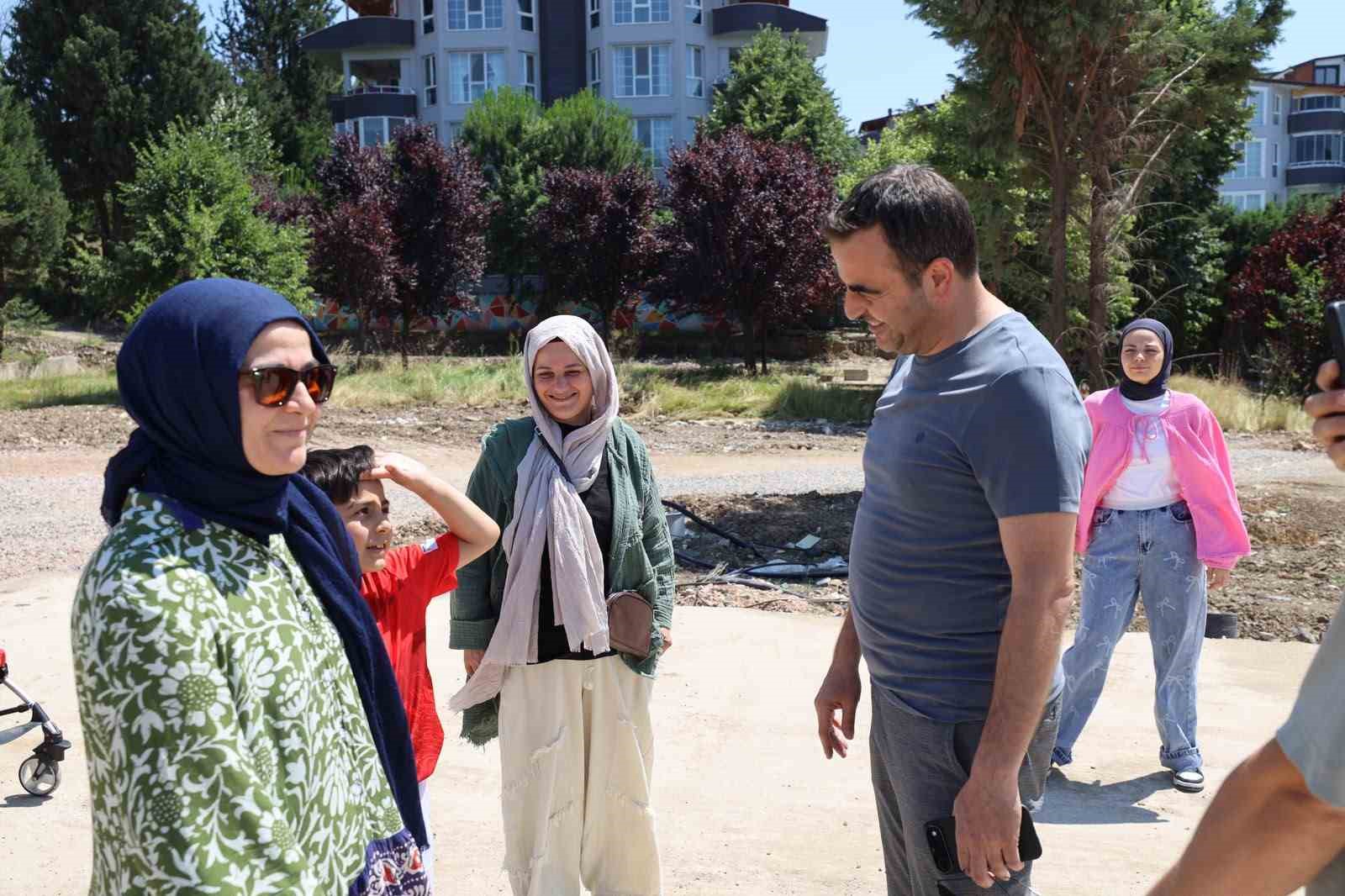 Yeşilyurt Millet Bahçesi açılış için gün sayıyor