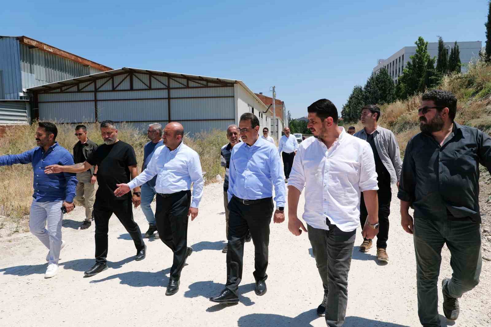 Başkan Albayrak’tan Baksan Sanayi Sitesi eleştirisi