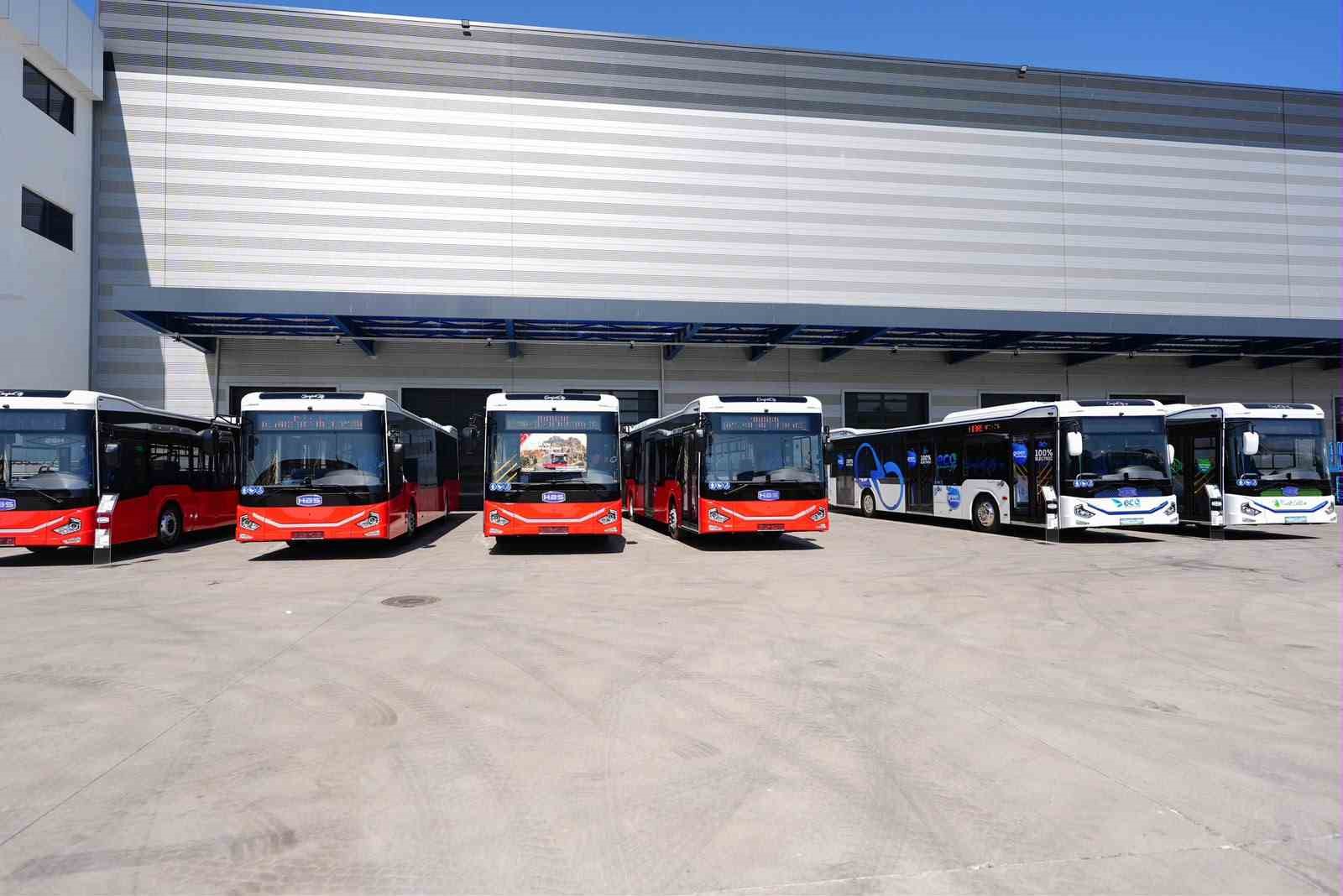 Manisa’nın ulaşım filosuna 15 yeni otobüs