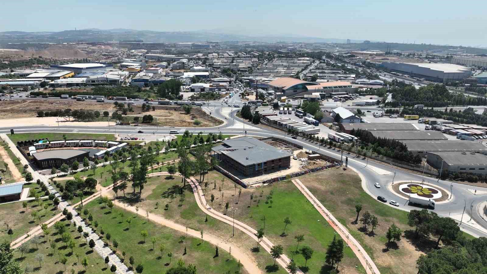Gebze Yeni İtfaiye Hizmet Binası’nın inşası sürüyor