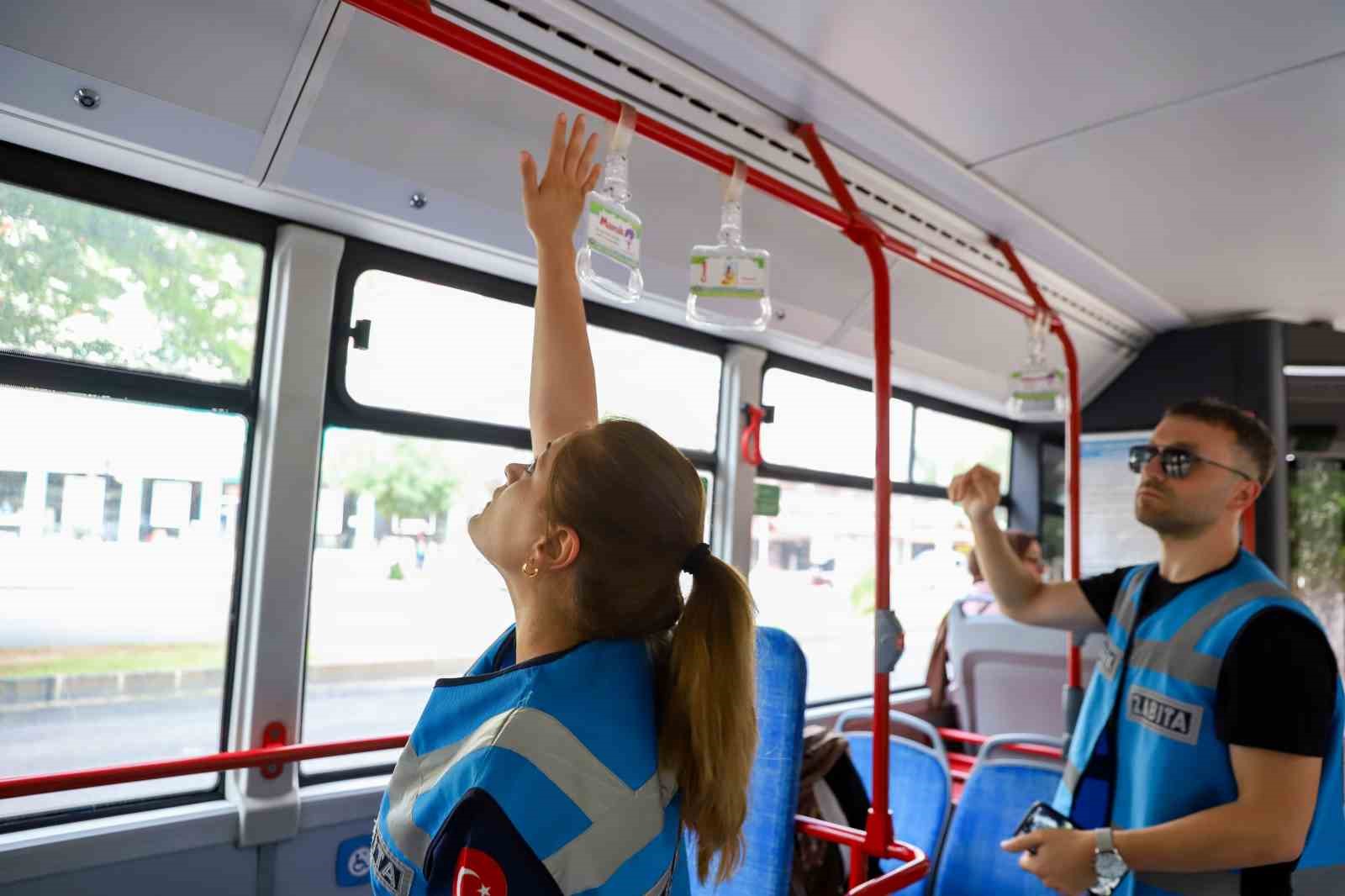 Toplu taşıma araçlarına yönelik denetimler sürüyor