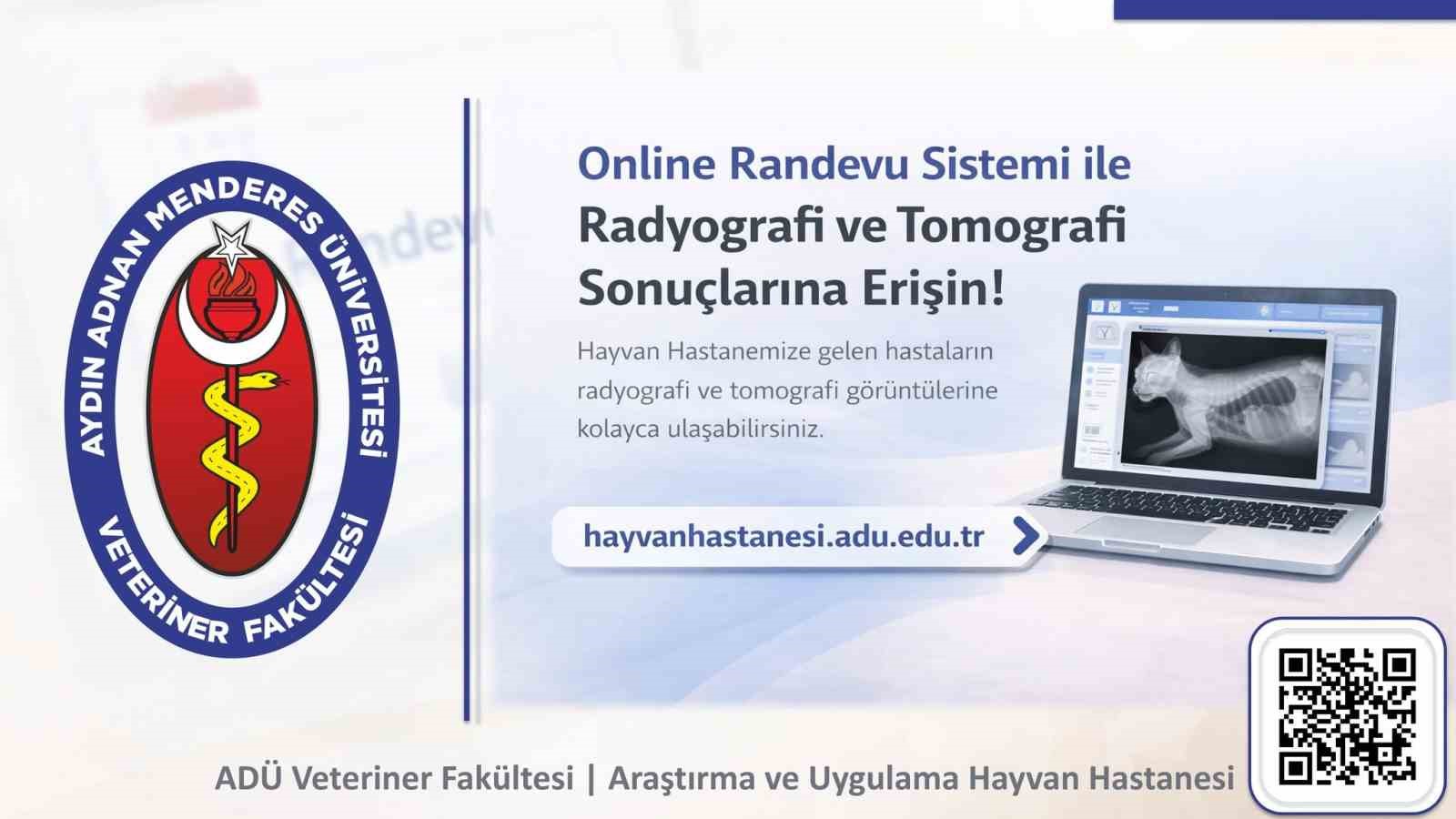 ADÜ Hayvan Hastanesi’nde online randevu dönemi başladı