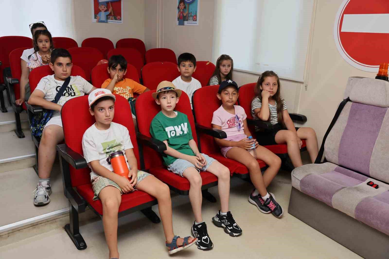 Yaz dönemi çocuk trafik eğitimleri başladı