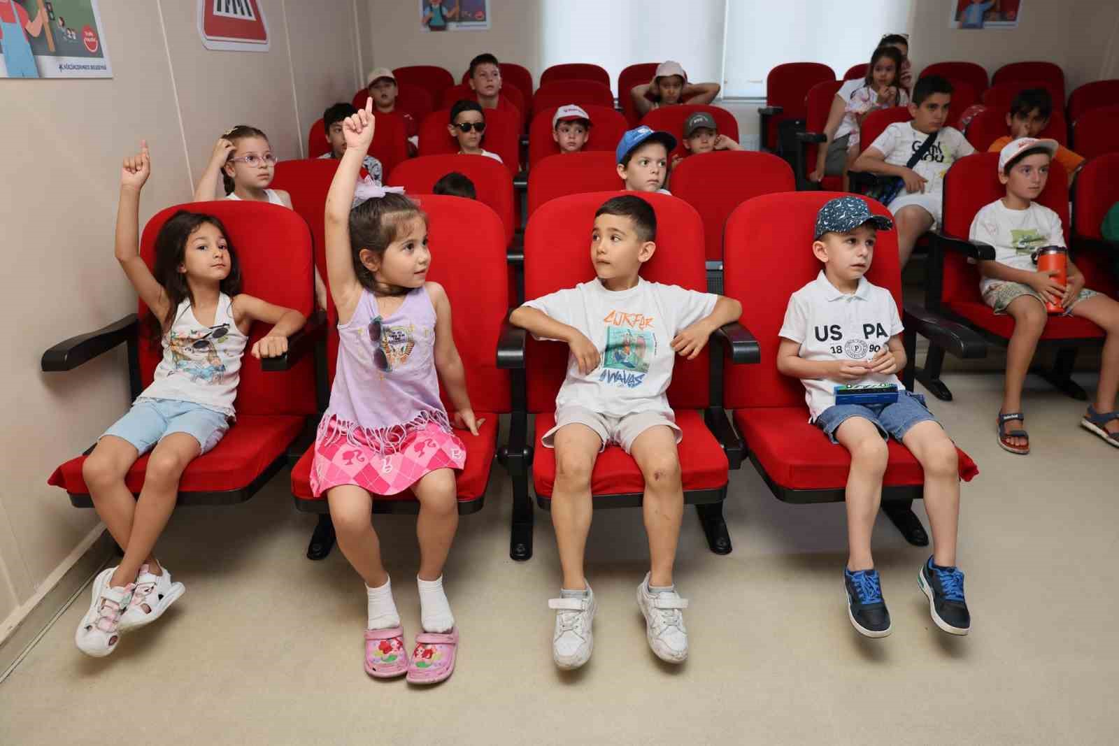 Yaz dönemi çocuk trafik eğitimleri başladı