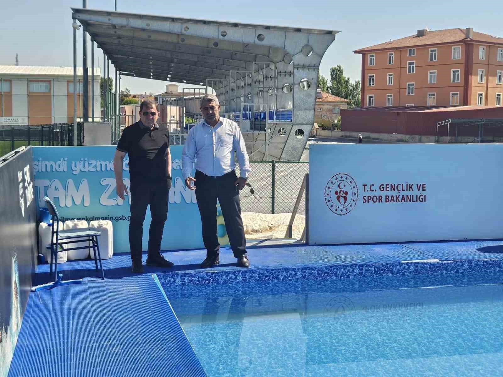 Tomarza’da yaz spor okulları coşkusu