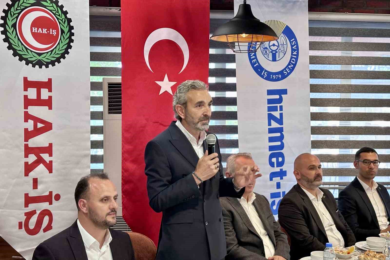 HİZMET-İŞ Genel Başkan Vekili Özdemir, Kayseri’de Temsilciler Meclisi Toplantısı’na katıldı