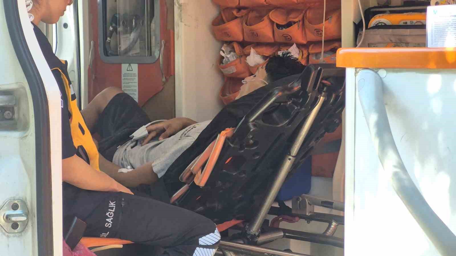 Bodrum’da yapı market alev alev yandı