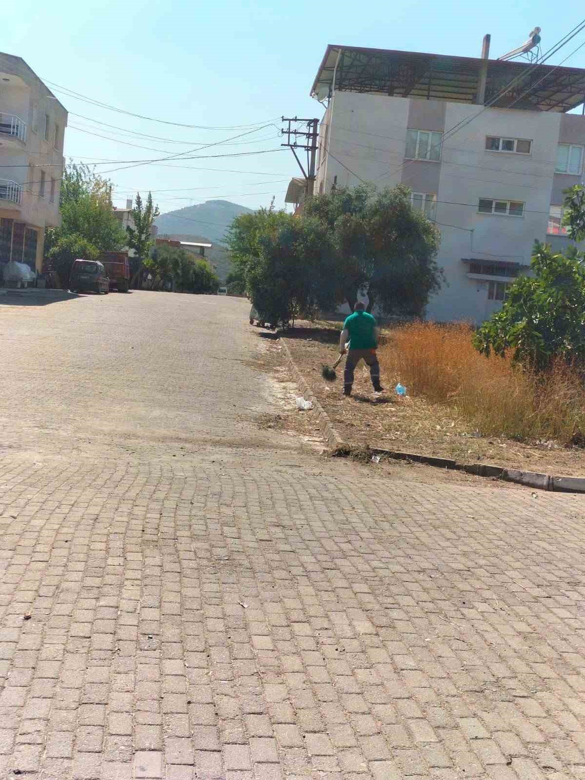 Germencik’te temizlik çalışmaları aralıksız sürüyor