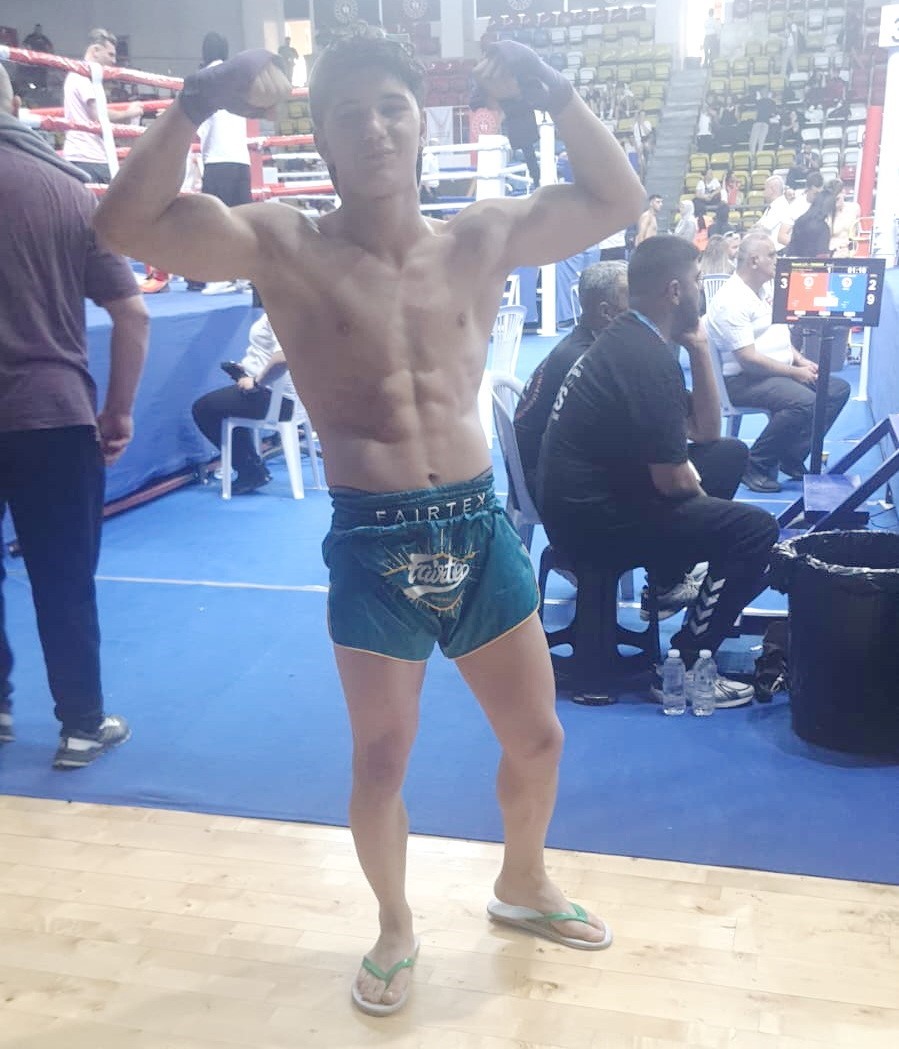 Manisalı sporcu Kenan Şahin Türkiye Şampiyonu