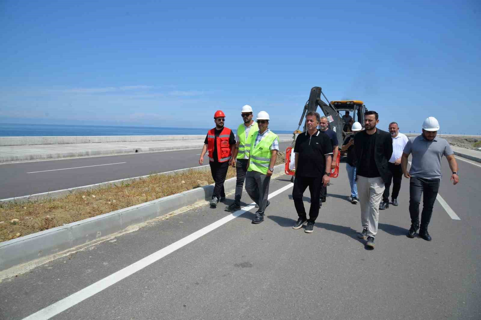 Türkeli Çevre Yolu Aydınlatma Projesi başladı
