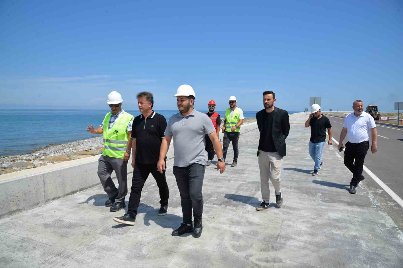 Türkeli Çevre Yolu Aydınlatma Projesi başladı