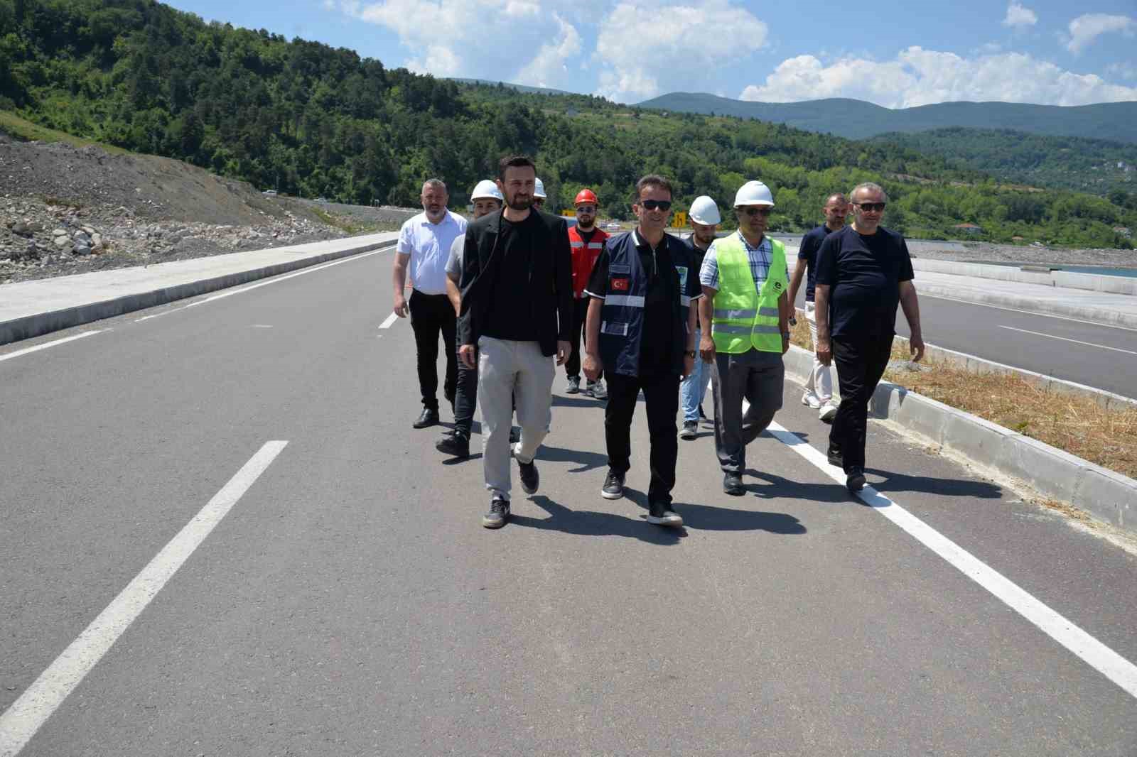 Türkeli Çevre Yolu Aydınlatma Projesi başladı