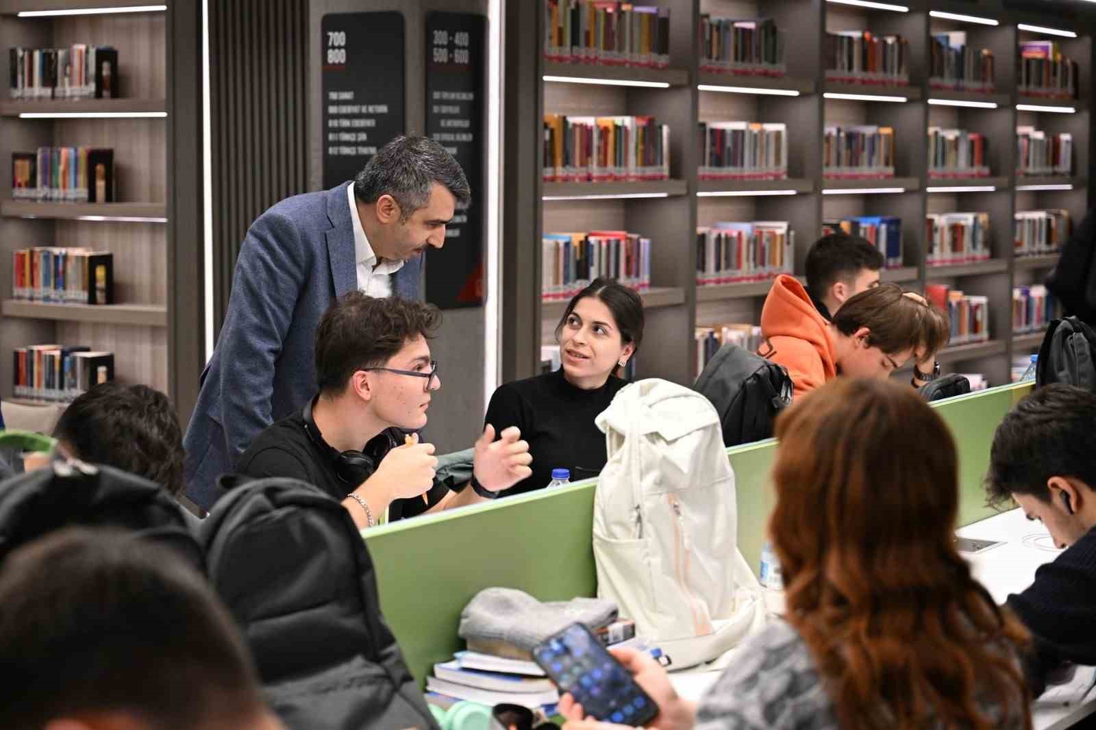 Yıldırım’da kütüphaneler 2,5 milyon genci ağırladı
