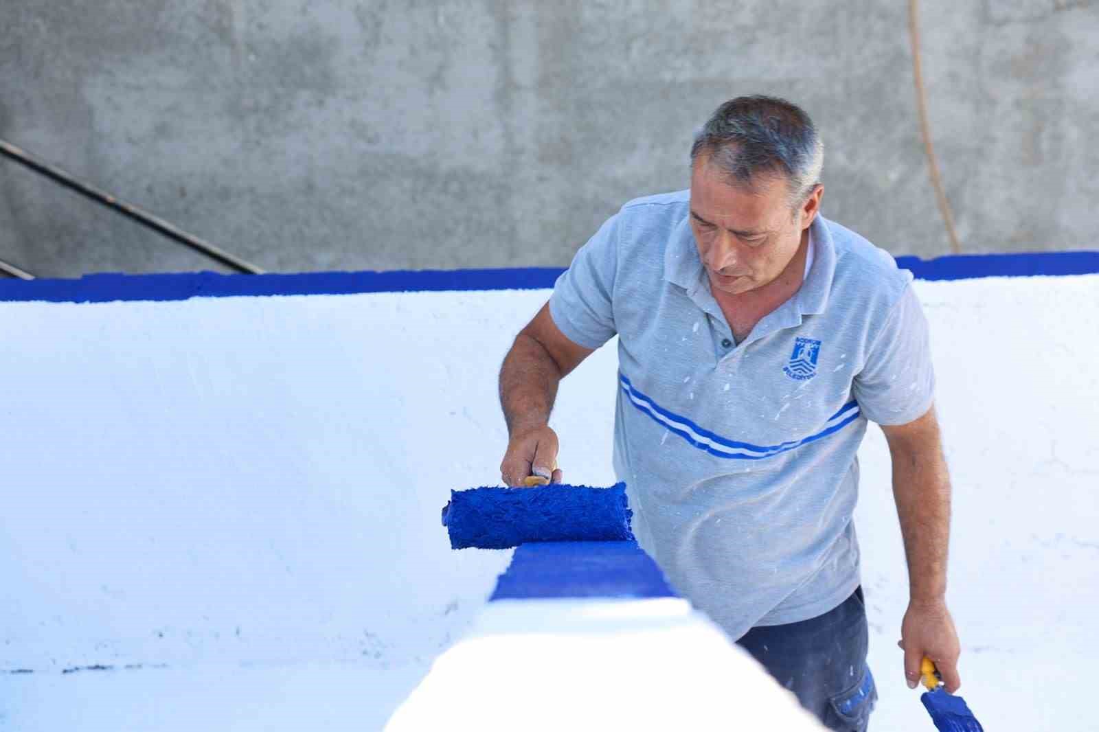 Bodrum Belediyesi Destek Hizmetleri Müdürlüğü atölyelerinde yoğun mesai