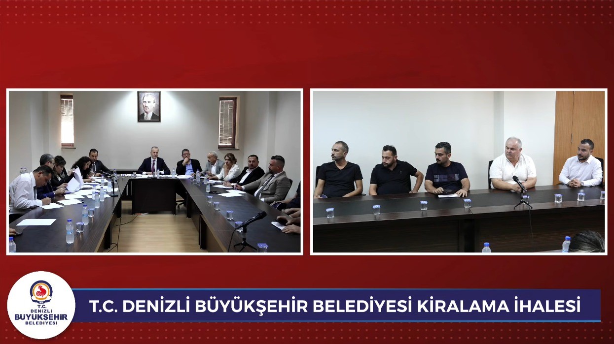 Denizli Büyükşehir Belediyesi ihalelerinde şeffaf dönem