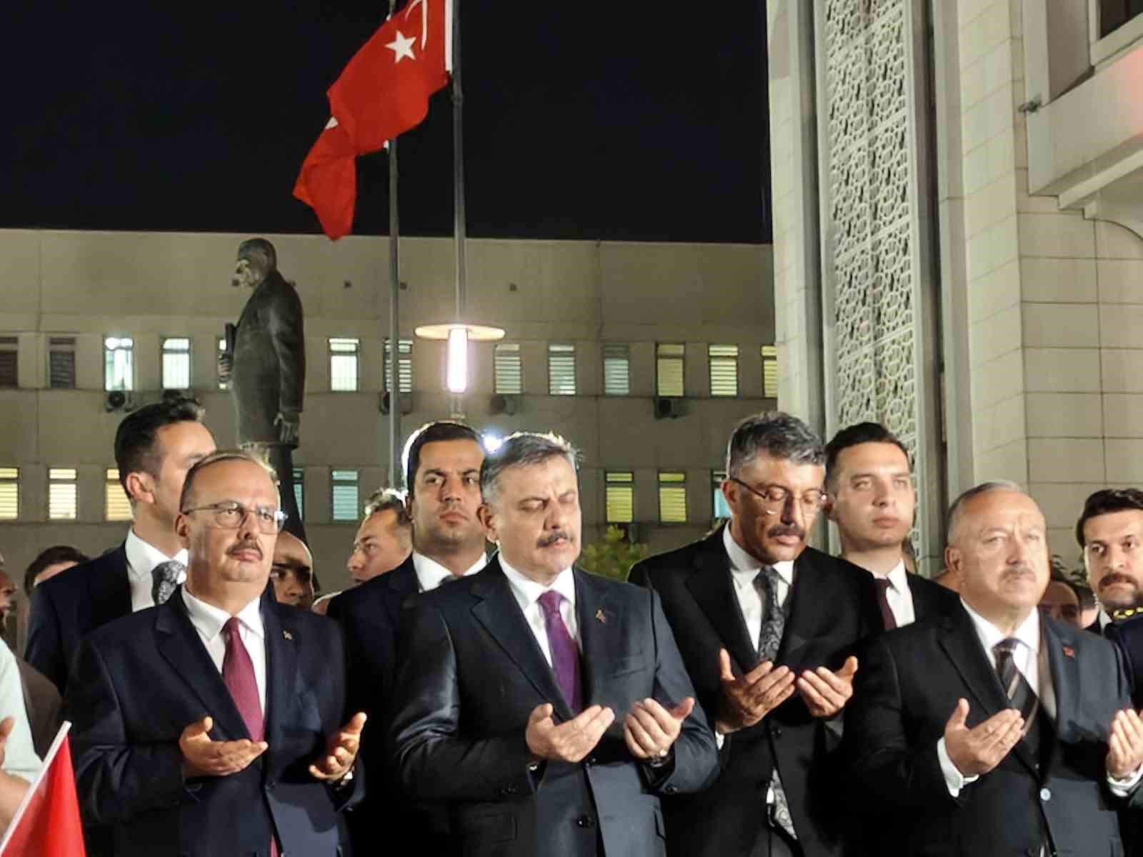 Ankara Emniyet Müdürlüğü’nde 15 Temmuz anma programı