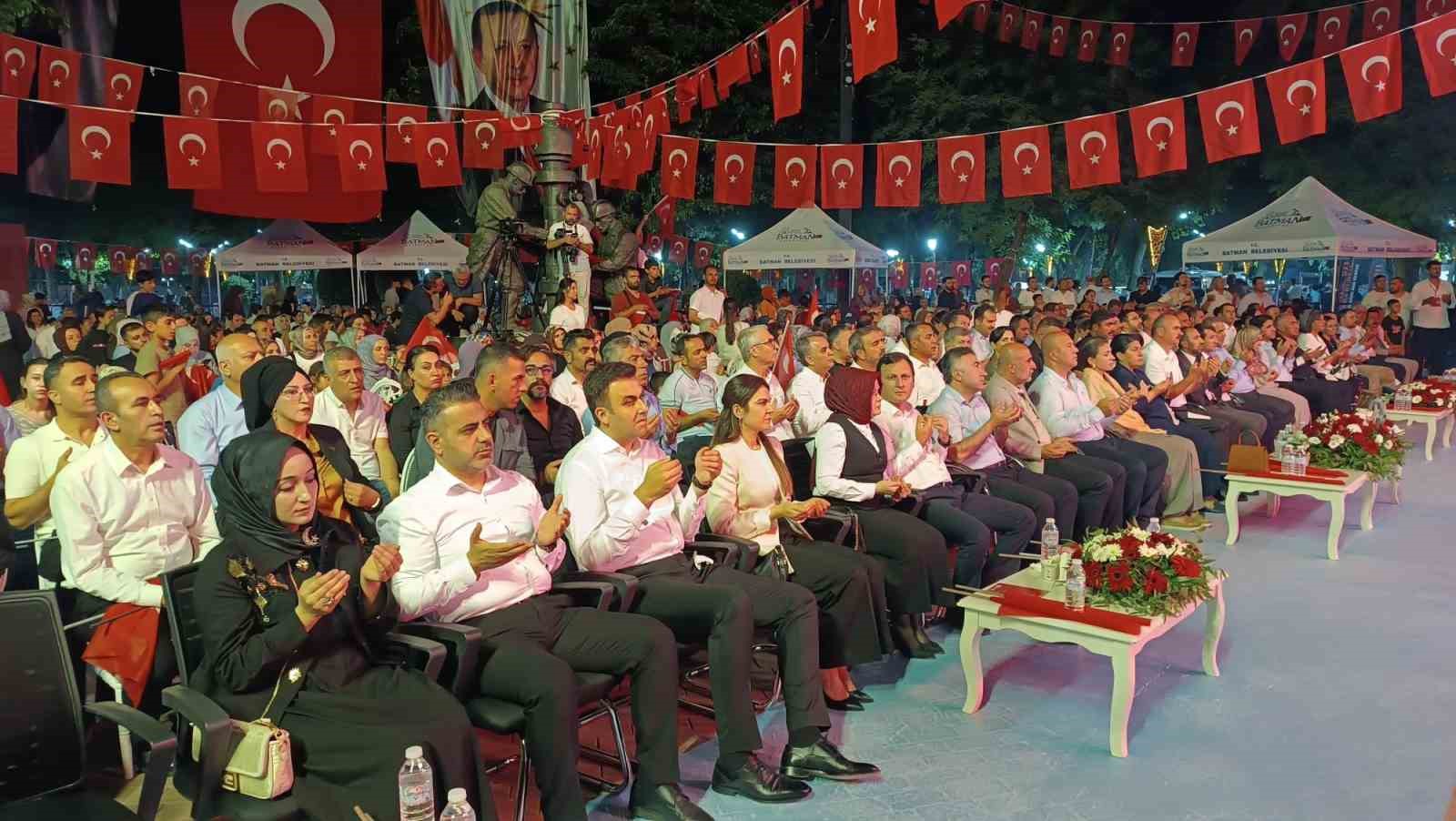 Batman’da "15 Temmuz Demokrasi ve Milli Birlik Günü" etkinlikleri