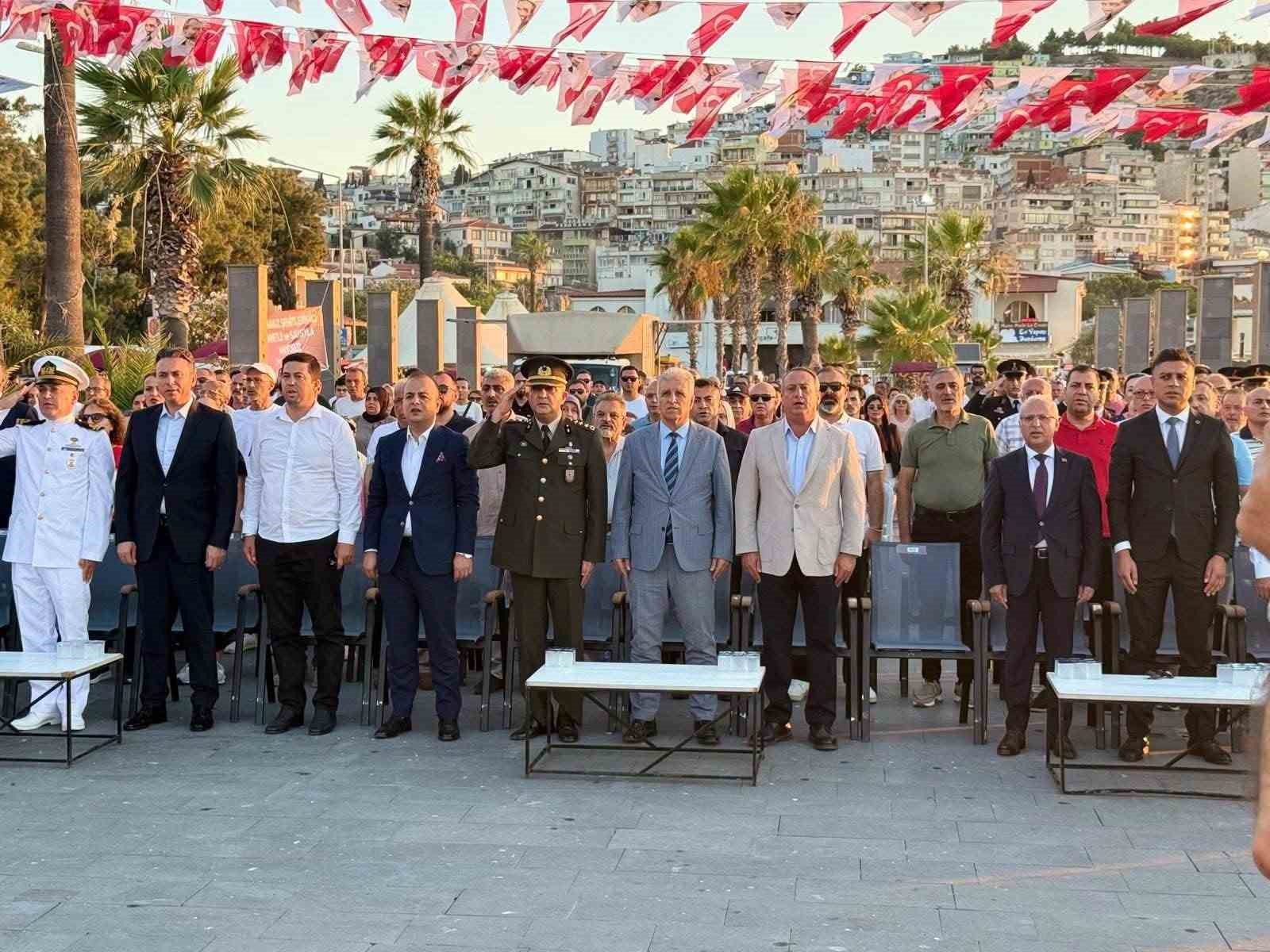 Kuşadası, Didim ve Bozdoğan’da 15 Temmuz unutulmadı