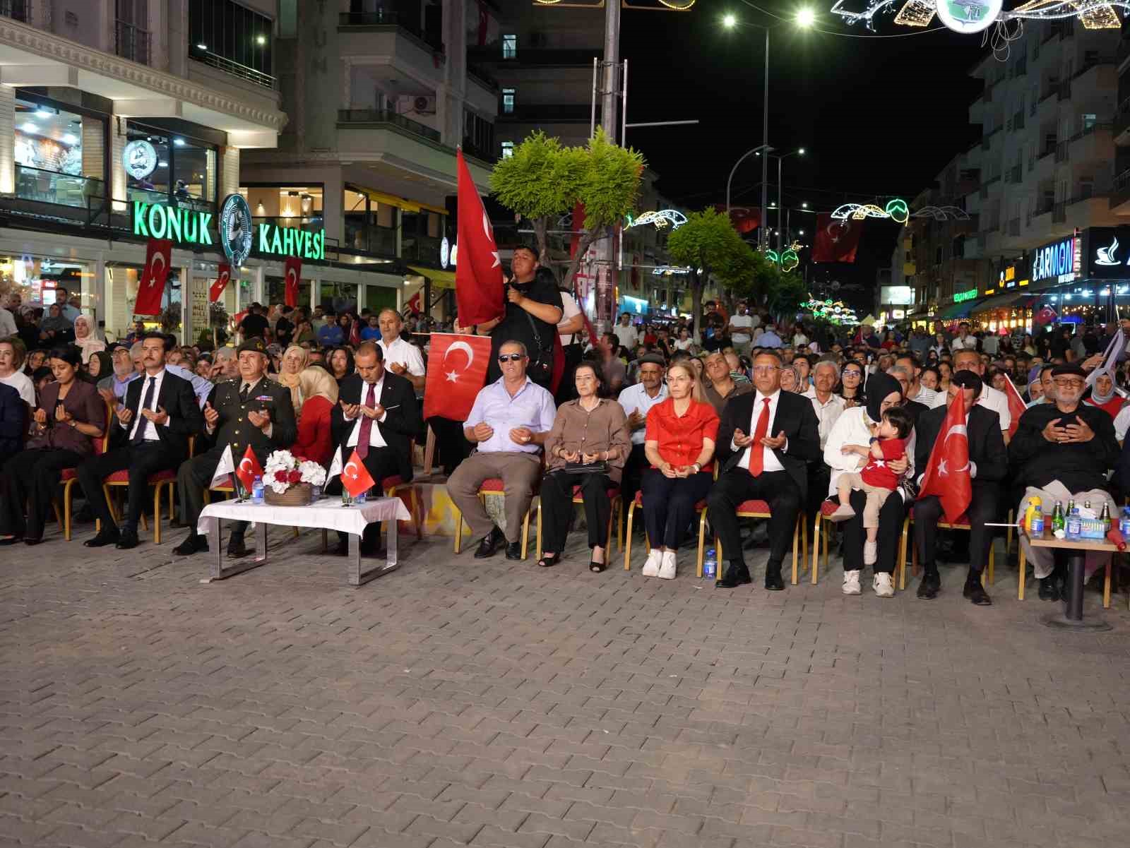 Iğdır’da 15 Temmuz şehitlerini anma programı düzenlendi