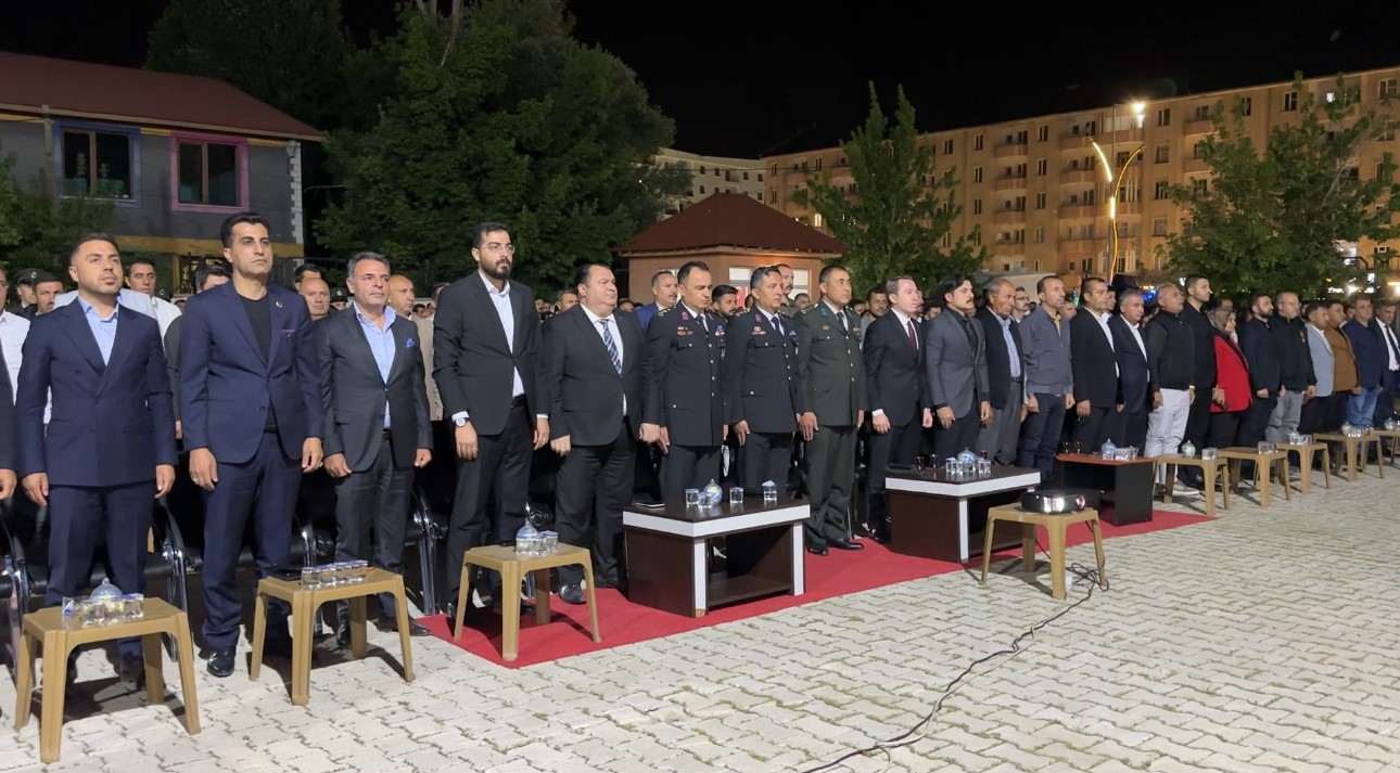 Yüksekova’da 15 Temmuz Demokrasi ve Milli Birlik Günü programı