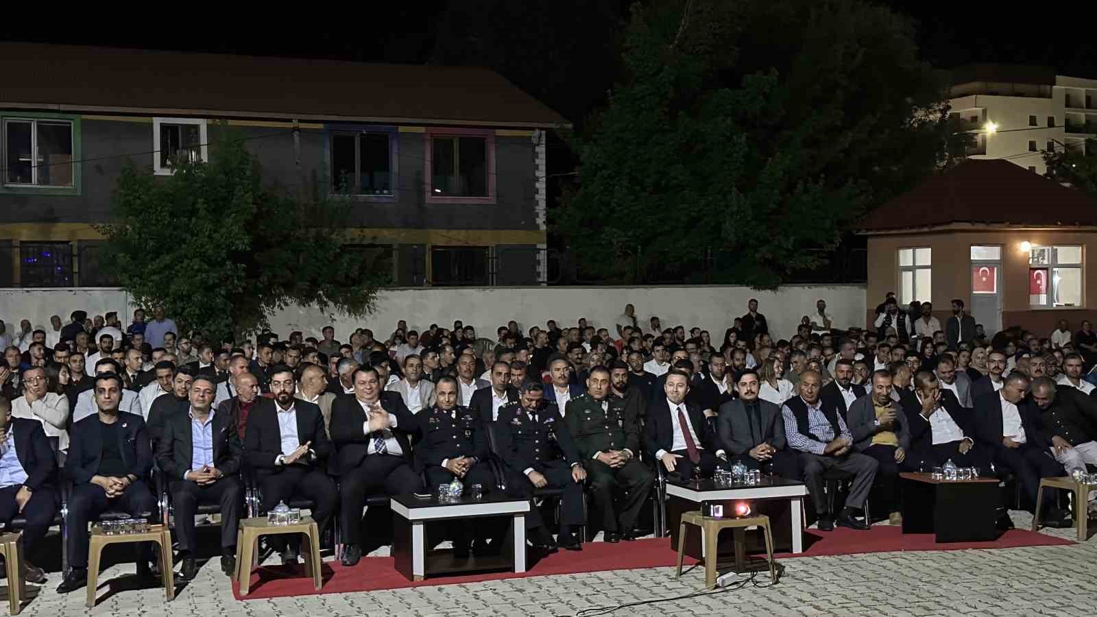 Yüksekova’da 15 Temmuz Demokrasi ve Milli Birlik Günü programı