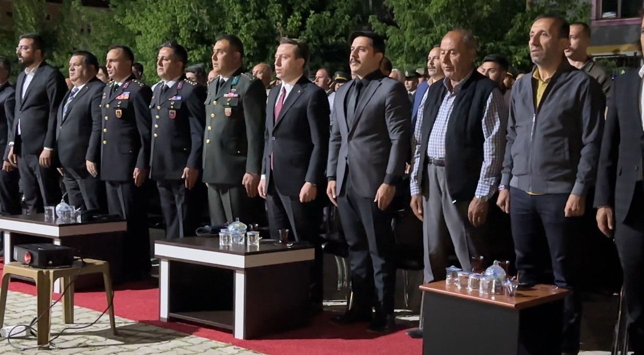 Yüksekova’da 15 Temmuz Demokrasi ve Milli Birlik Günü programı