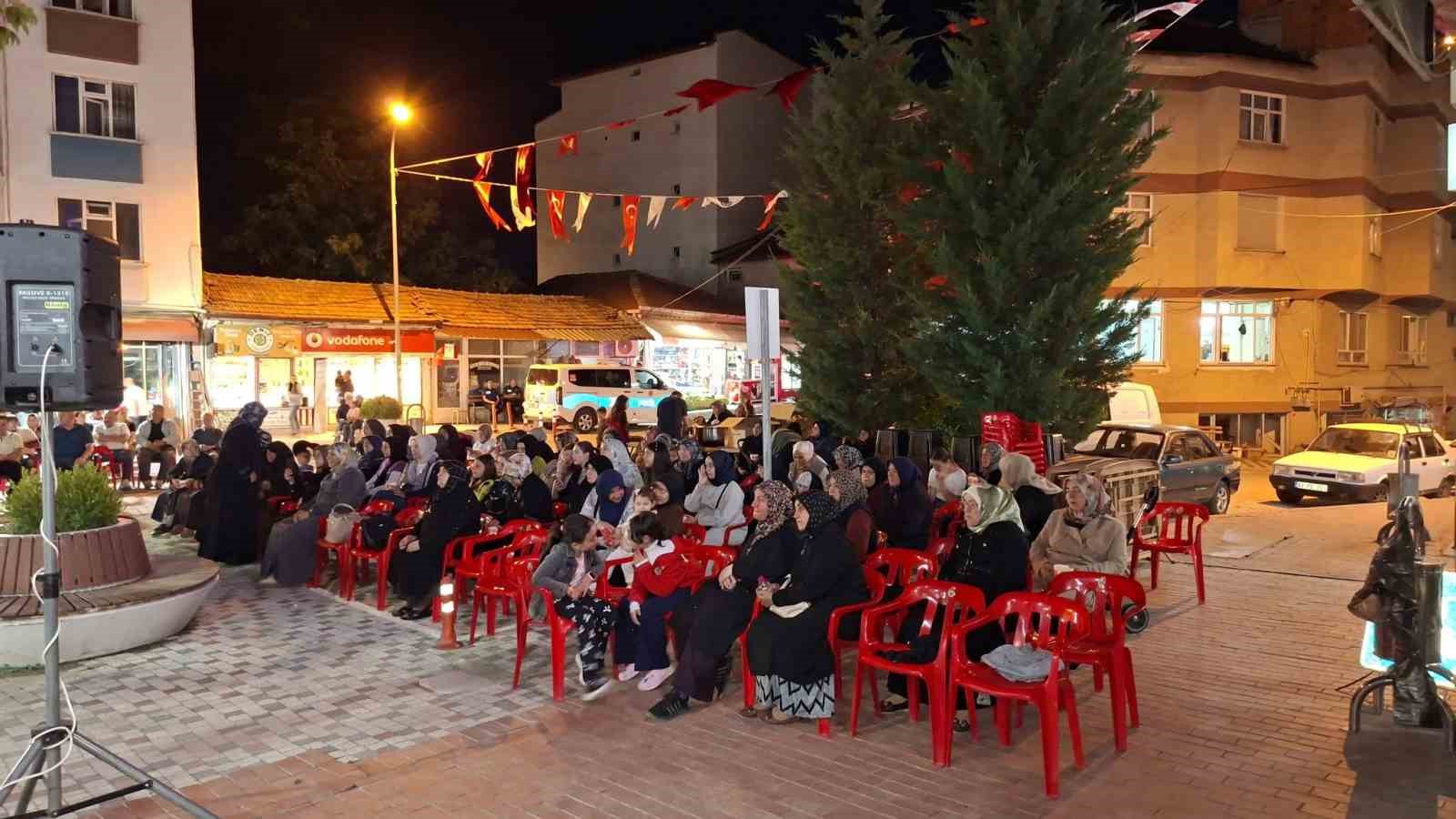Hisarcık’ta 15 Temmuz Demokrasi ve Milli Birlik Günü programı düzenlendi
