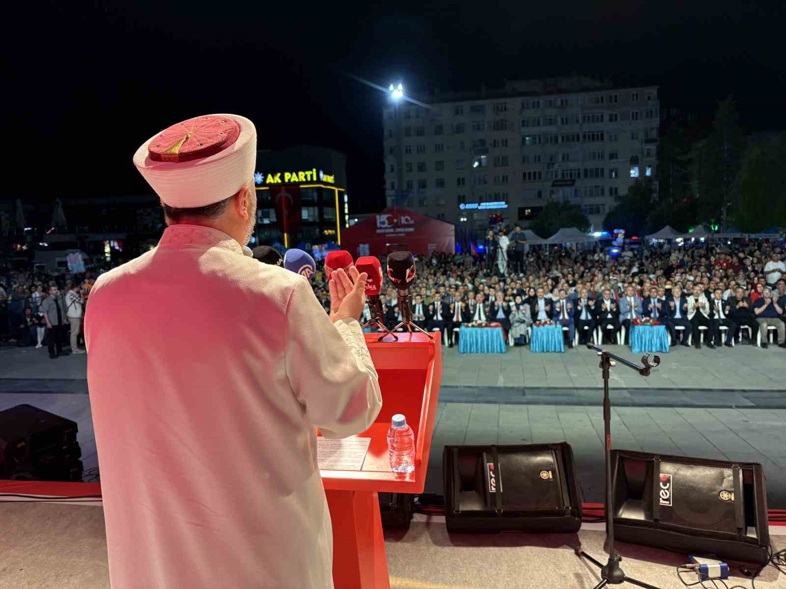 Çorum, 15 Temmuz’un yıldönümünde tek yürek oldu