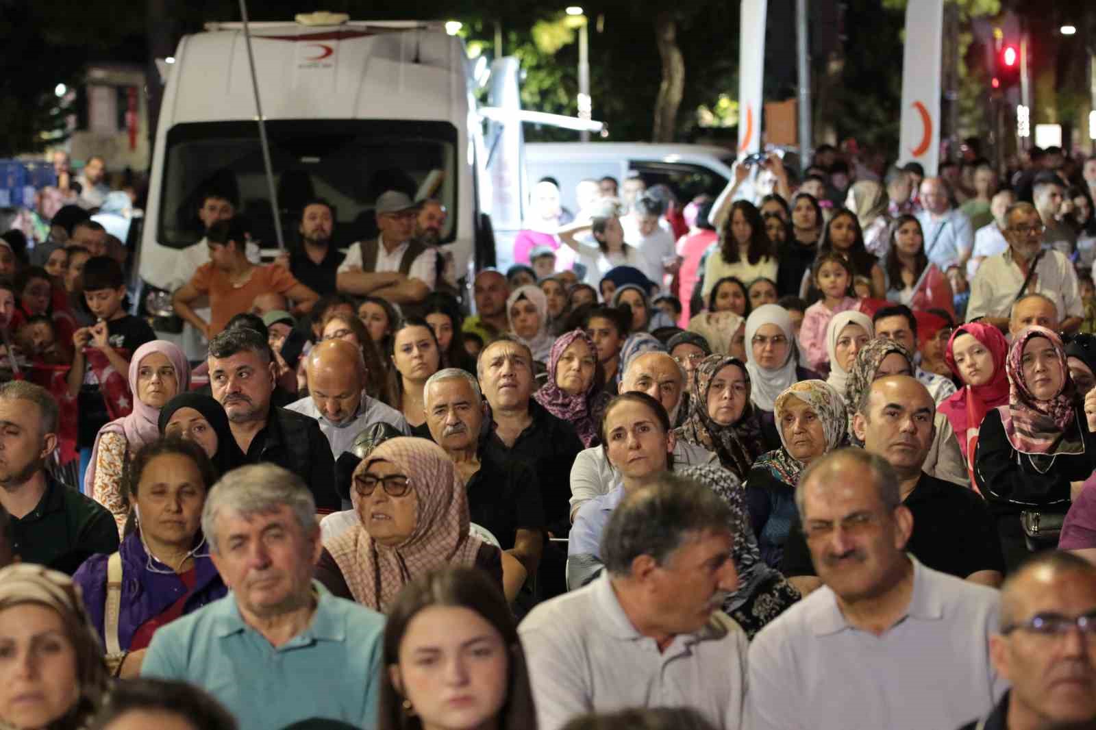 Uşak’ta 15 Temmuz Demokrasi ve Milli Birlik Günü anma programı