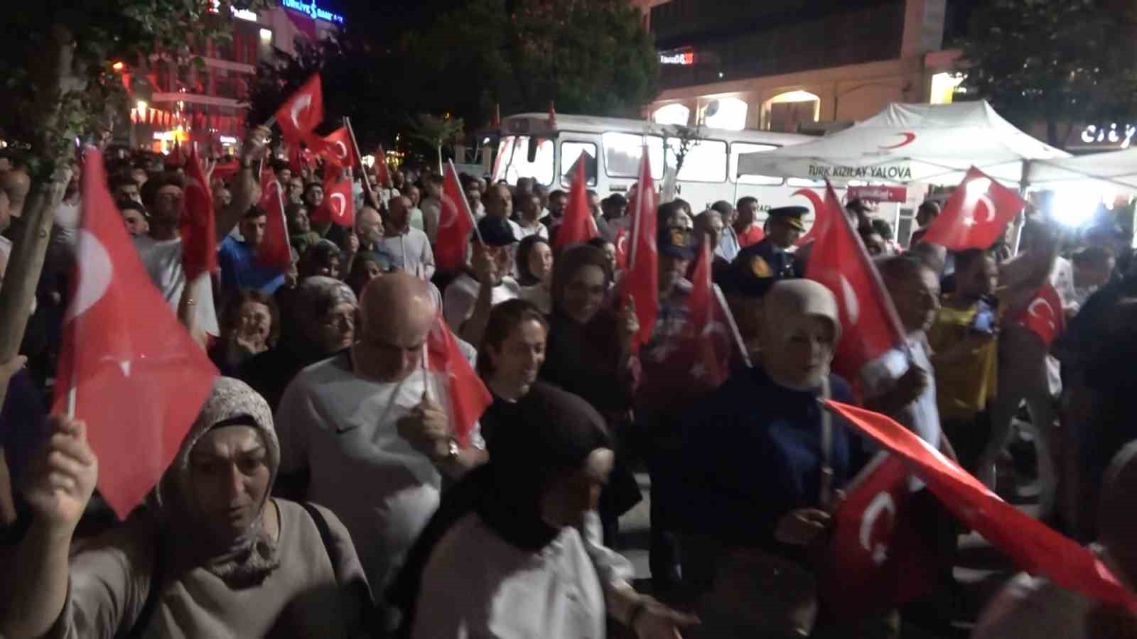 Yalova’da 15 Temmuz Anma Programı düzenlendi
