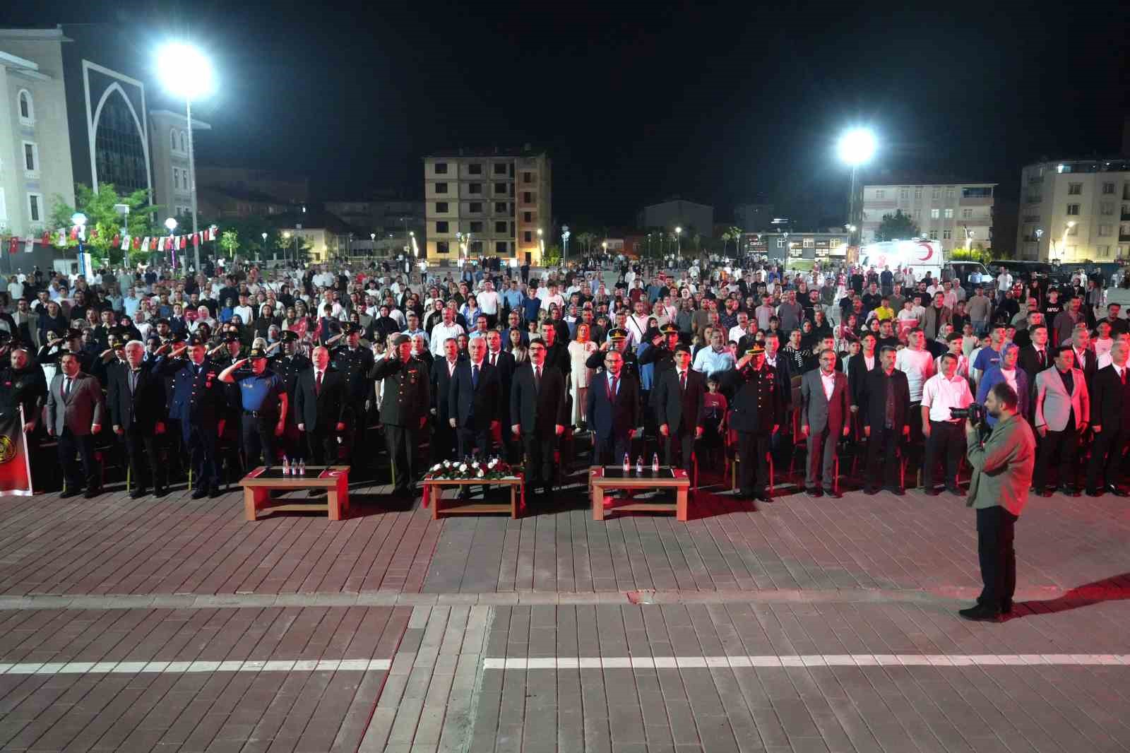 Muş’ta "15 Temmuz Demokrasi ve Milli Birlik Günü" etkinlikleri düzenlendi