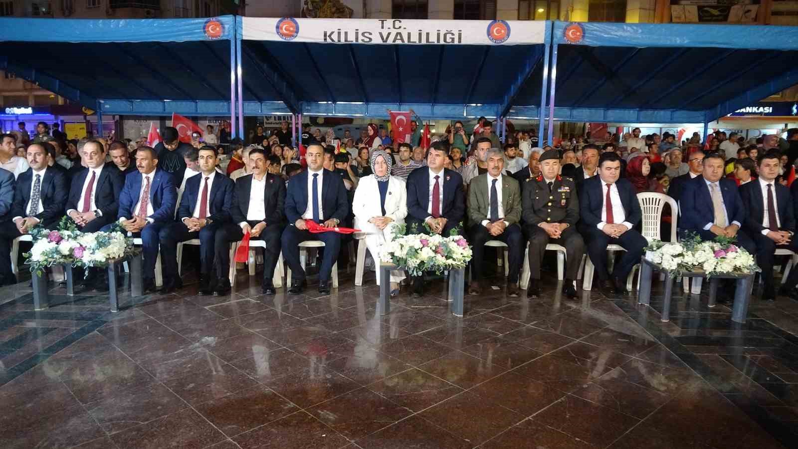 Kilis’te "15 Temmuz Demokrasi ve Milli Birlik Günü" etkinliklerle anıldı