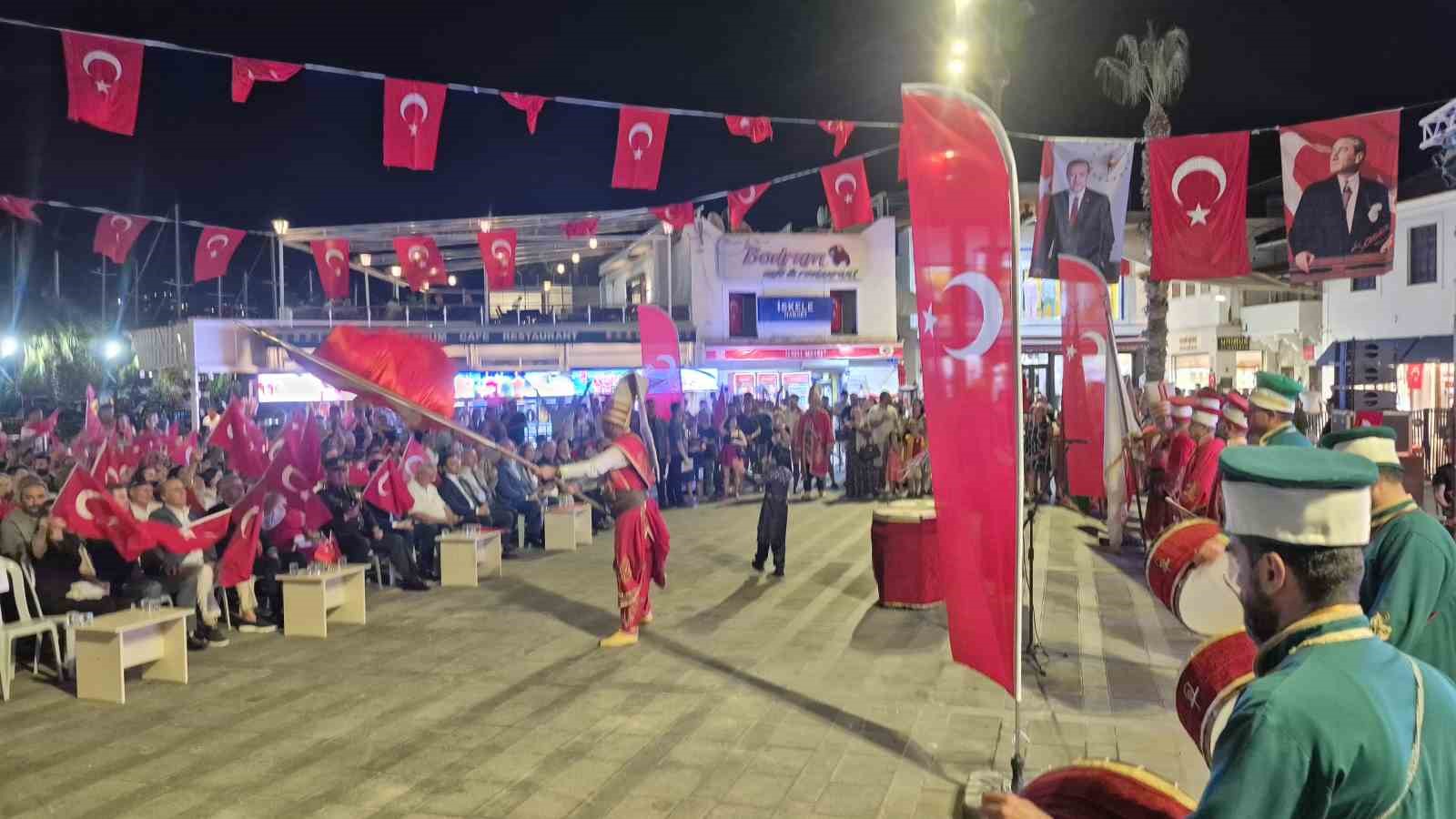 Bodrum’da 15 Temmuz Anma Etkinlikleri düzenlendi