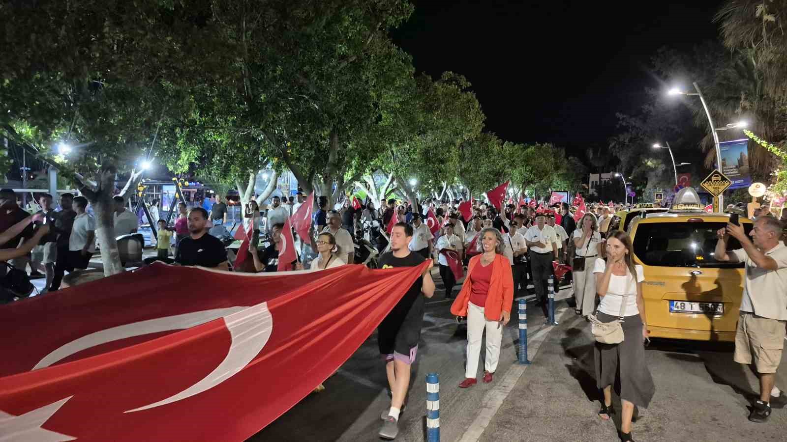 Bodrum’da 15 Temmuz Anma Etkinlikleri düzenlendi