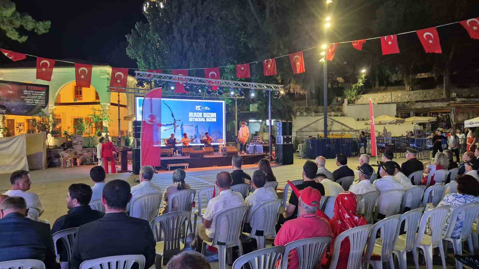 Bodrum’da 15 Temmuz Anma Etkinlikleri düzenlendi