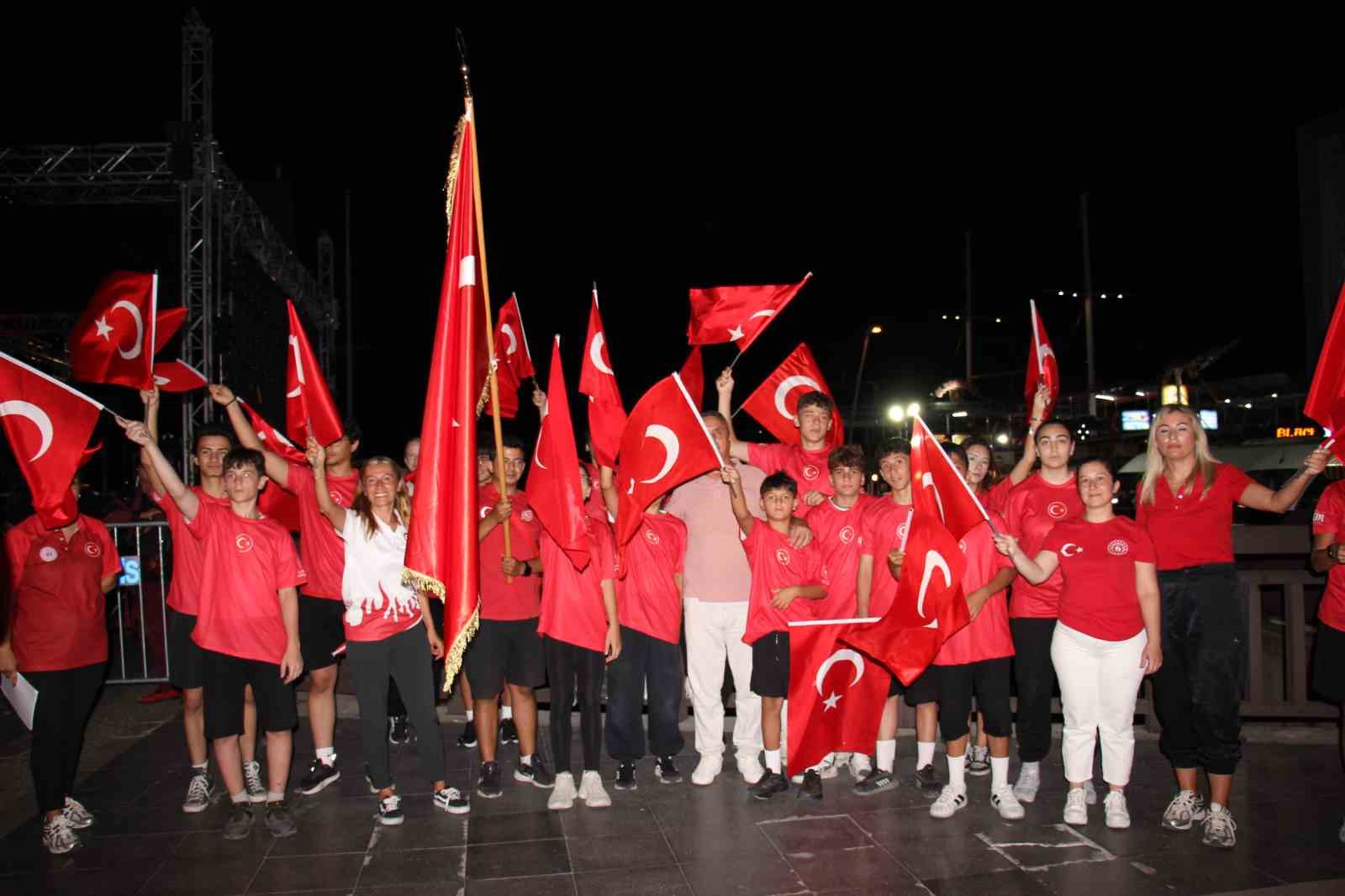 Marmaris’te 15 Temmuz şehitleri dualarla anıldı
