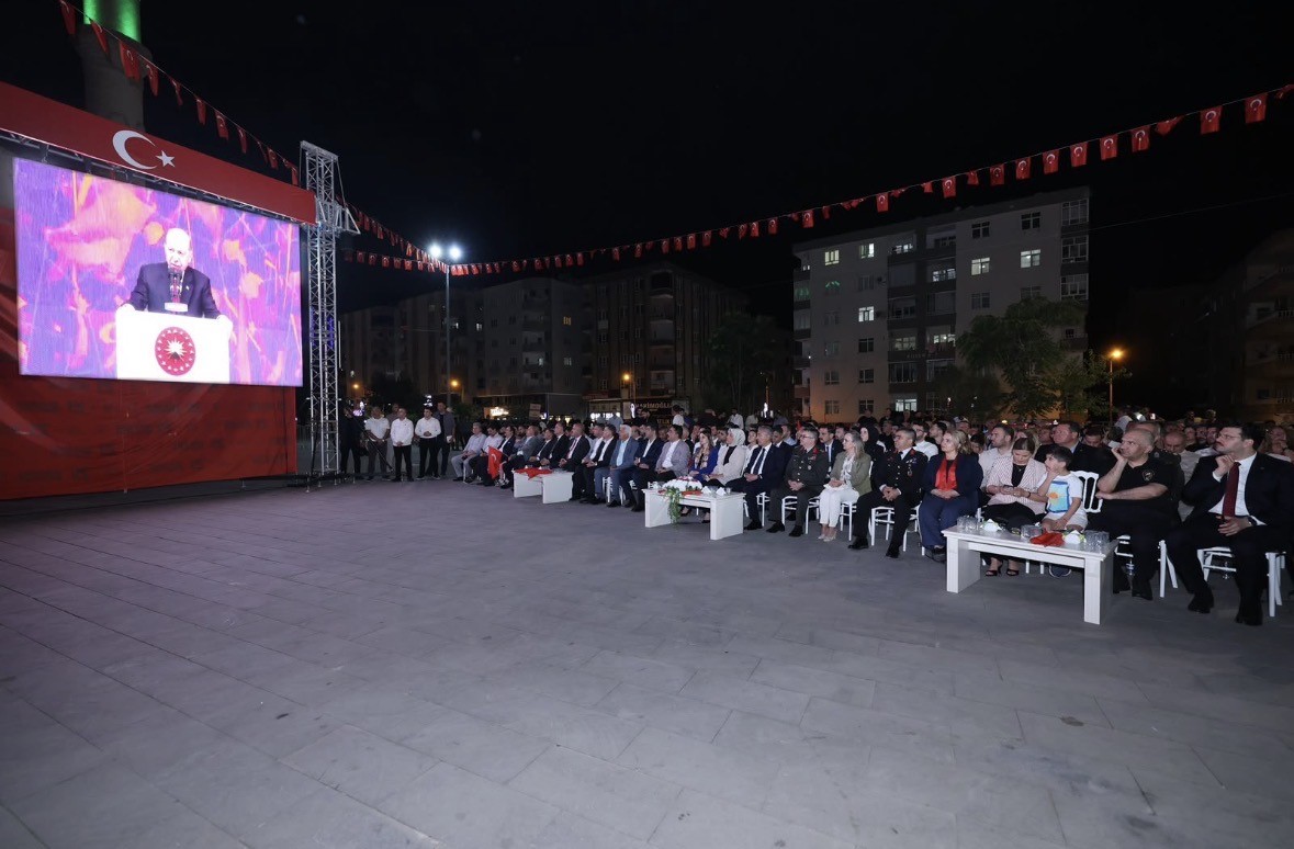 Mardin’de 15 Temmuz Demokrasi ve Milli Birlik Günü anma programı düzenlendi