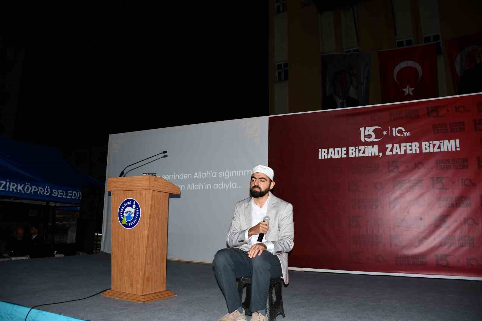 Vezirköprü’de 15 Temmuz Demokrasi ve Milli Birlik Günü