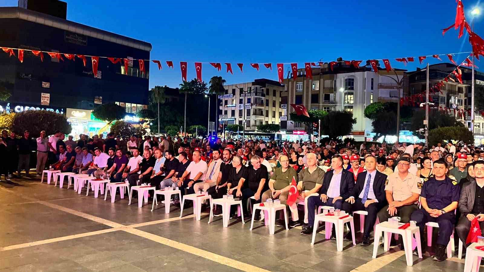 Alanya’da 15 Temmuz’un 10’uncu yılında binler tek yürek oldu