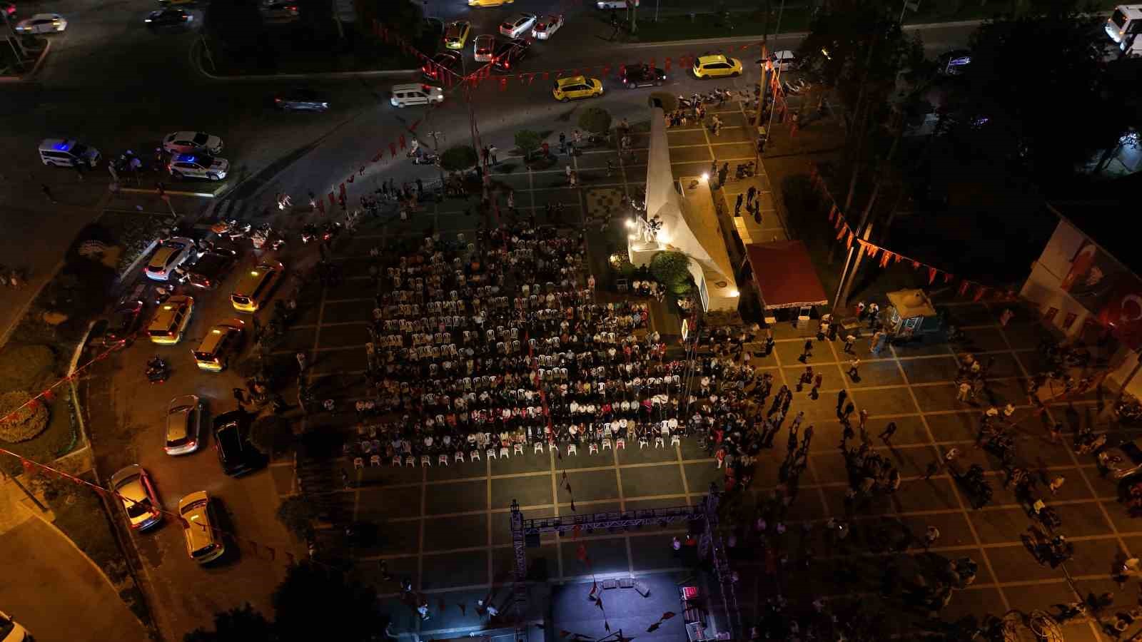 Alanya’da 15 Temmuz’un 10’uncu yılında binler tek yürek oldu